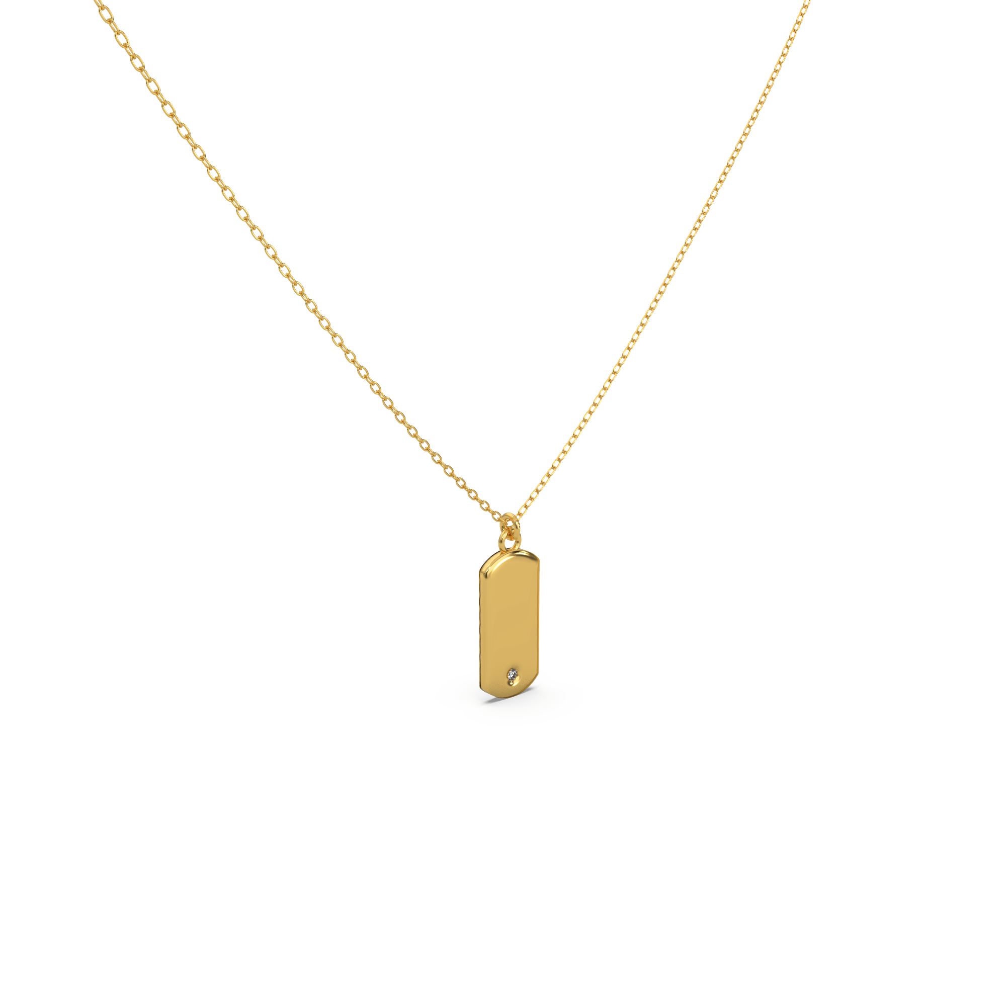 Gold Bar Necklace