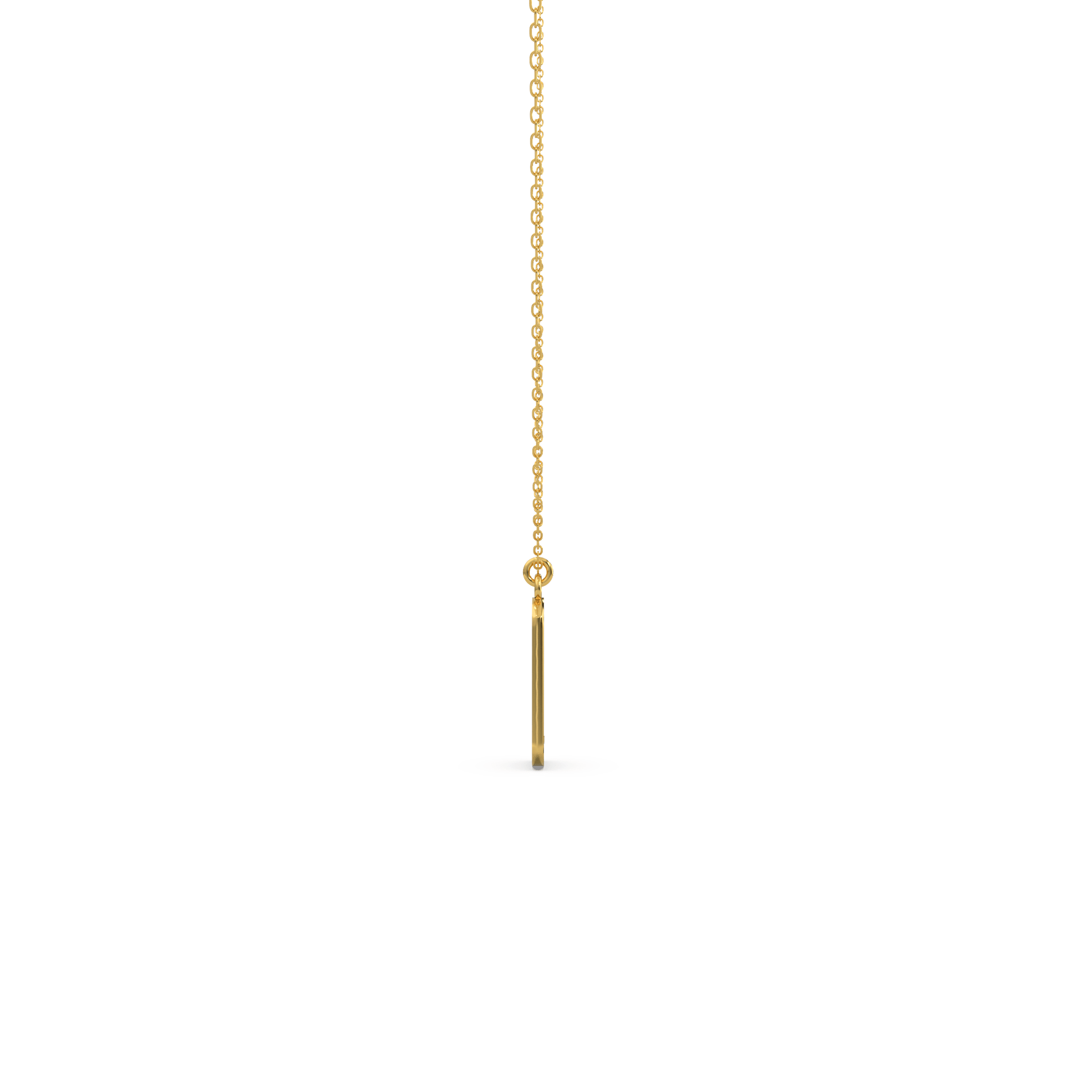 14 Kt Yellow Gold Diamond Necklaces