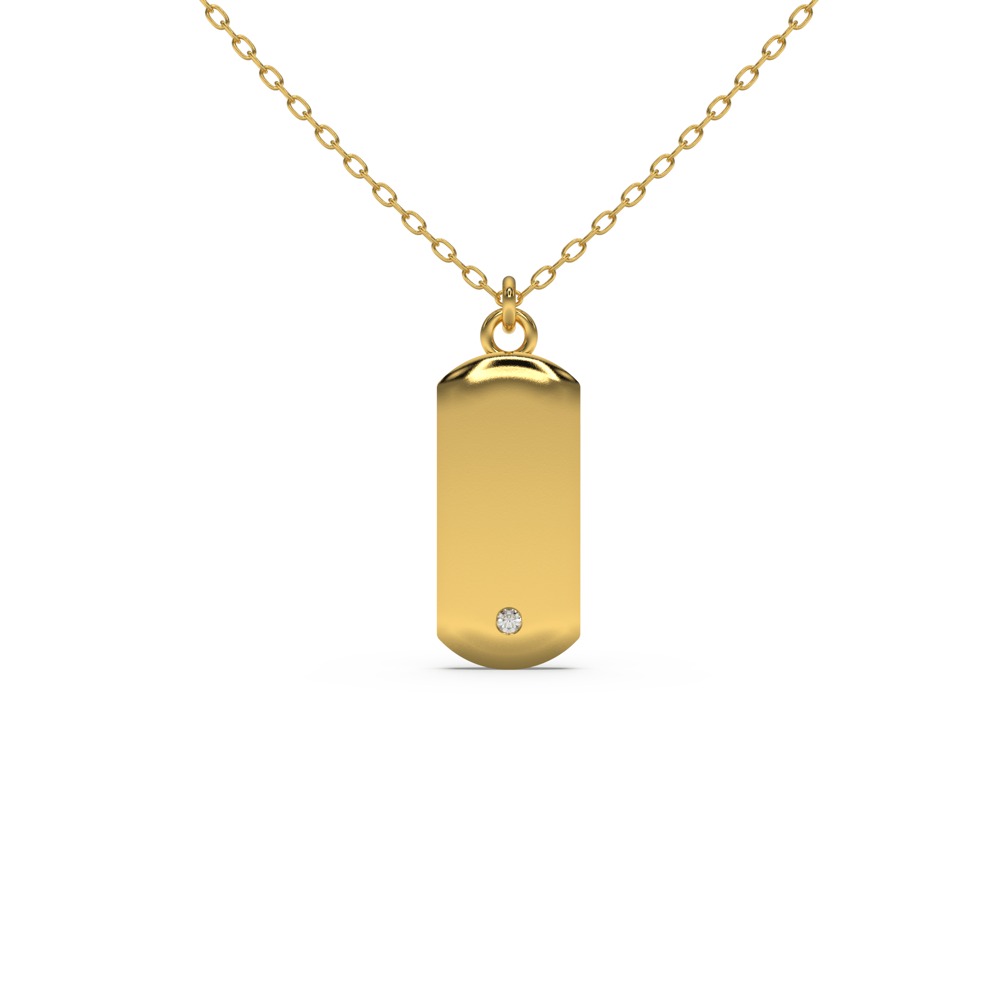 Gold Bar Necklace