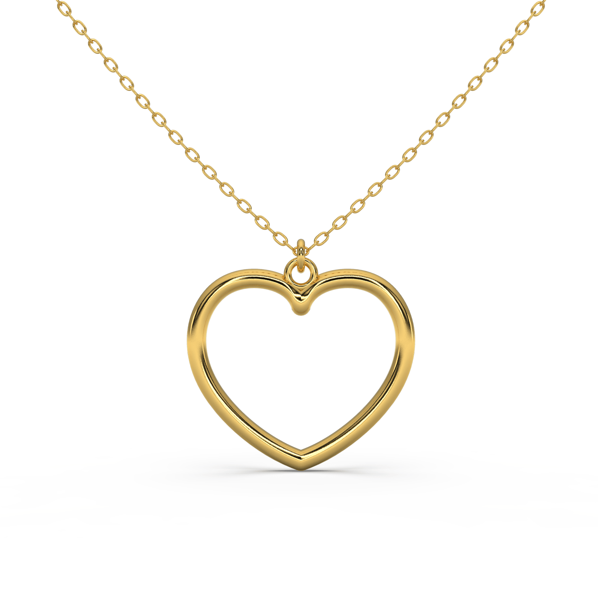 14 Kt Yellow Gold Diamond Necklaces