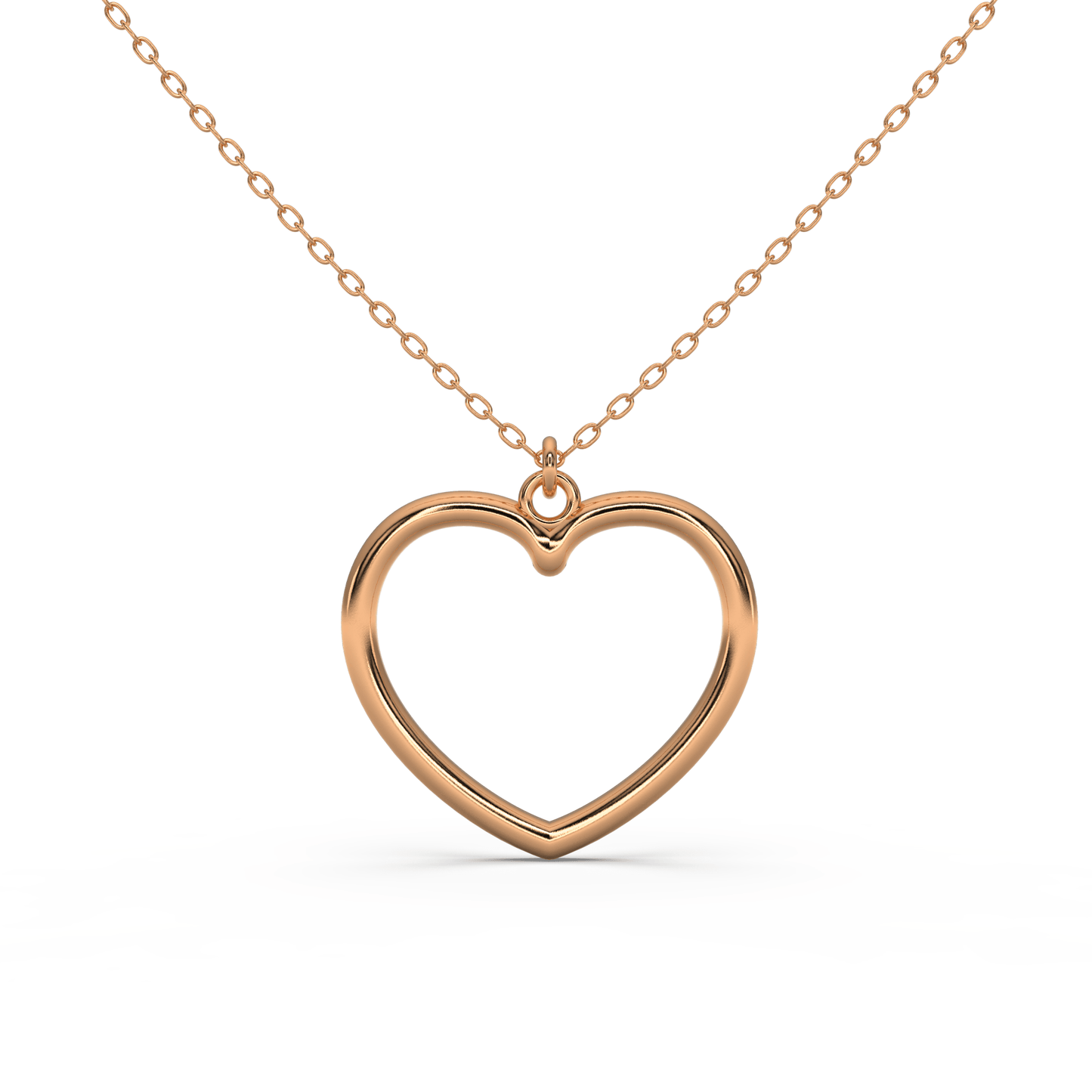 Heartfelt Gold Charm Necklace