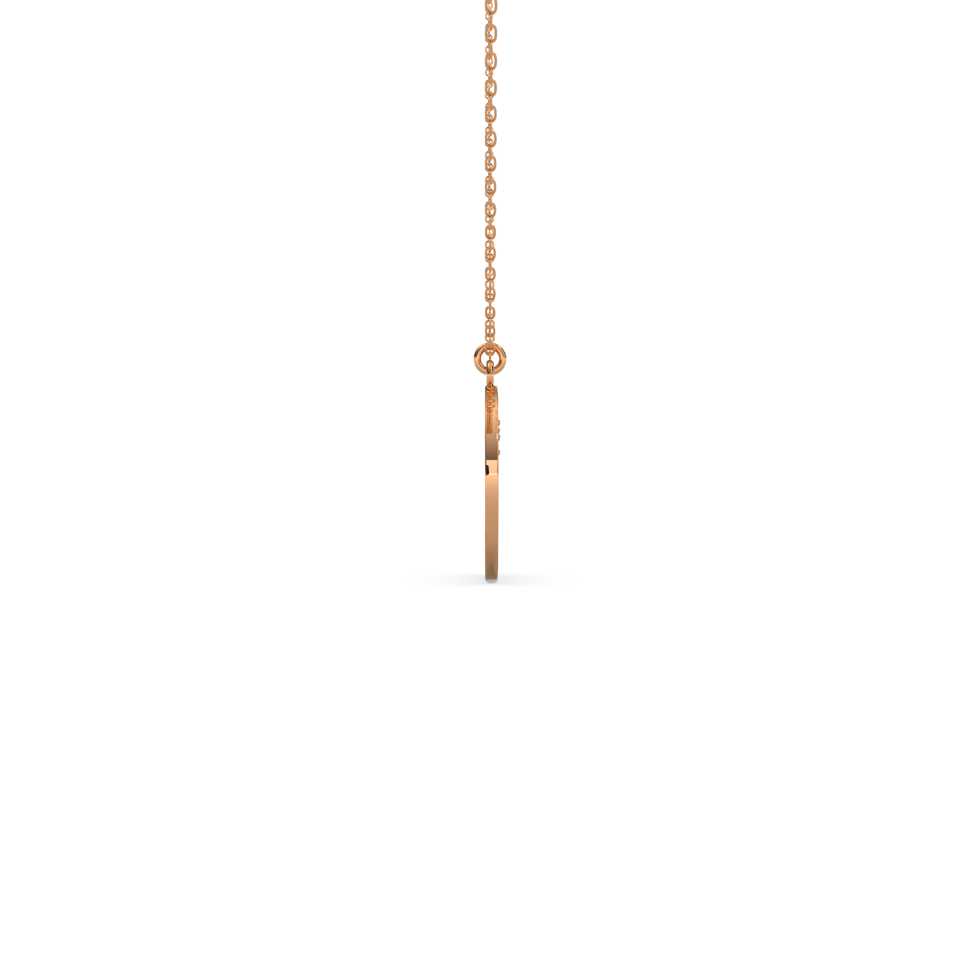 14  Kt Rose Gold Diamond Necklaces
